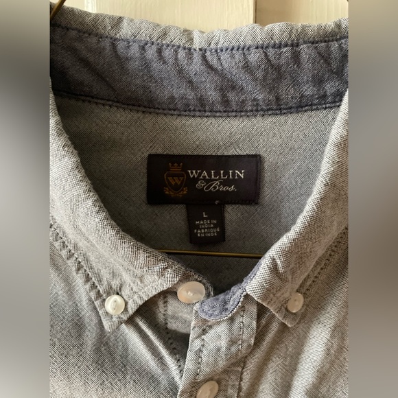 Wallin & Bros short sleeve button up shirt - Picture 3 of 6